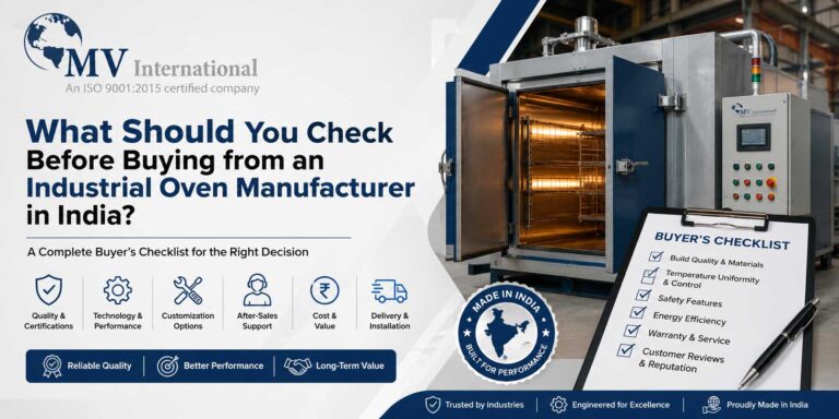 What Should You Check Before Buying from an Industrial Oven Manufacturer in India?
